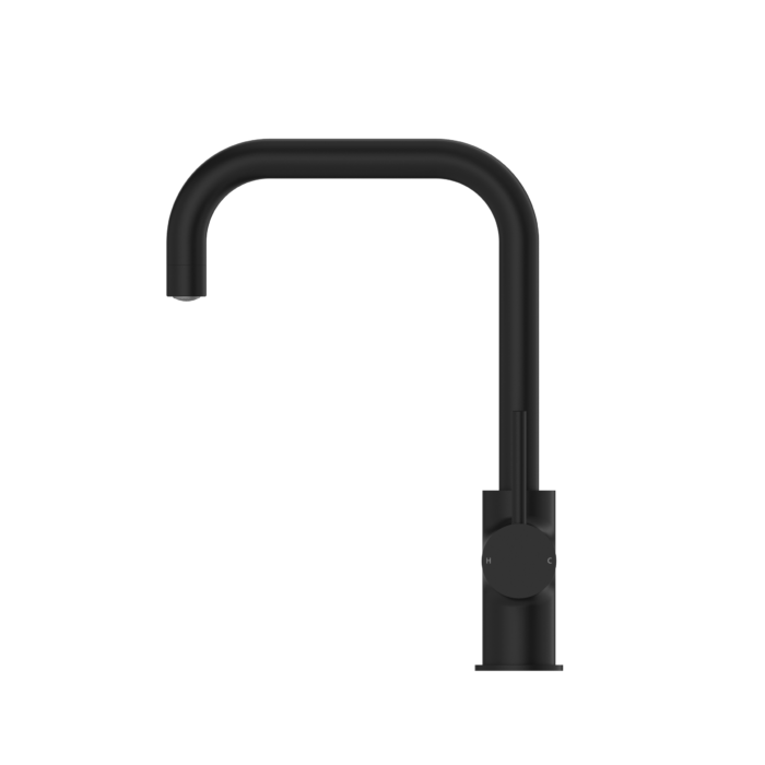 Nero Dolce Squareline Kitchen Sink Mixer Chrome, Matte Black and Brushed Nickel