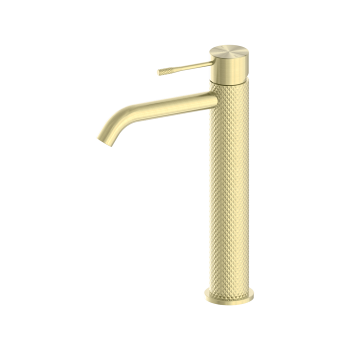 Opal Tall Basin Mixer Brushed Gold