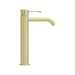 Opal Tall Basin Mixer Brushed Gold