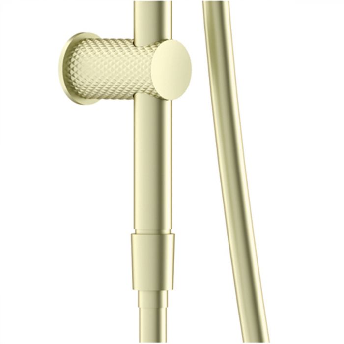 Nero Opal 3 Function Rail Shower w/ Air Shower Brushed Gold