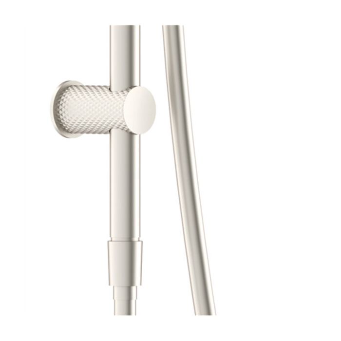 Nero Opal 3 Function Rail Shower w/ Air Shower Brushed Nickel