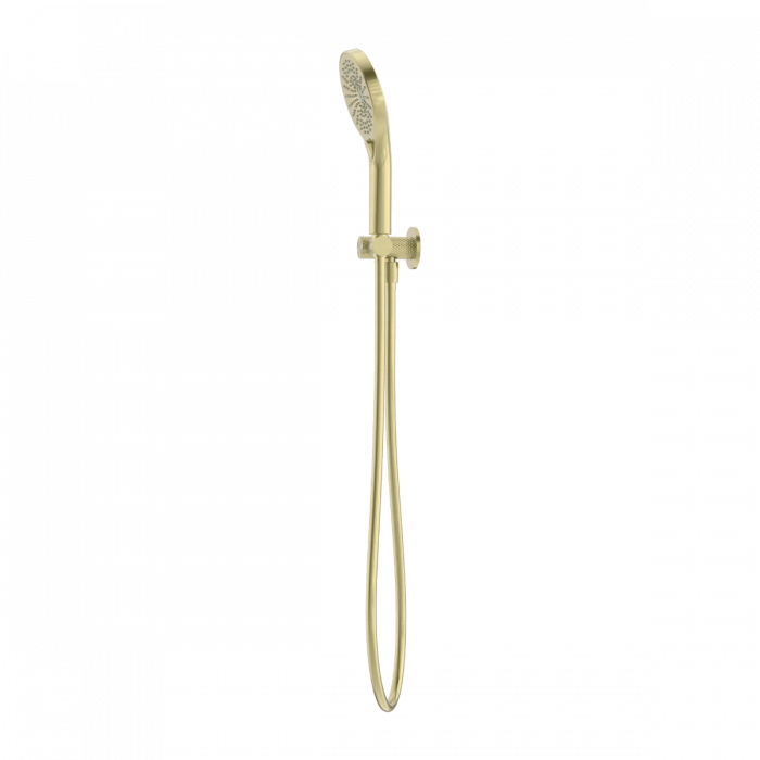 Nero Opal Shower on Bracket - Brushed Gold
