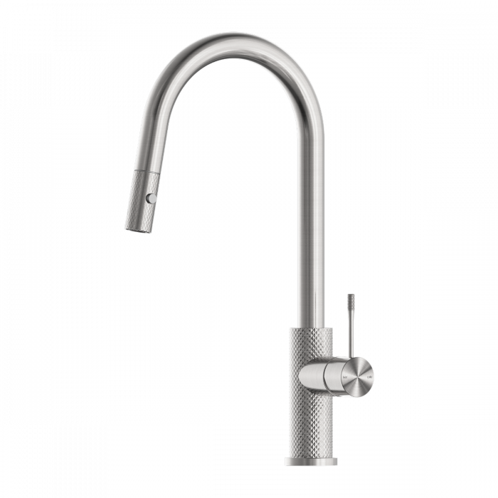 Opal Pull Out Sink Mixer W/ Vegie Spray Brushed Nickel