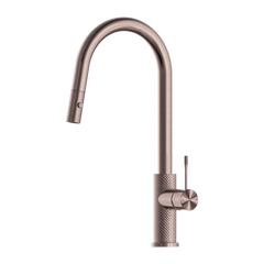 Opal Pull Out Sink Mixer W/ Vegie Spray Brushed Bronze