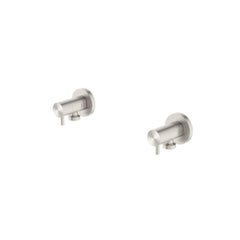 Nero Washing Machine Tap Set - Brushed Nickel