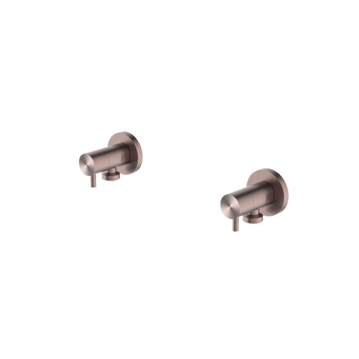 Nero Washing Machine Tap Set - Brushed Bronze