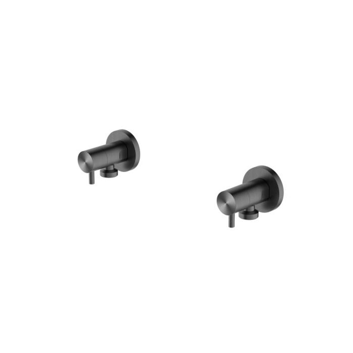 Nero Washing Machine Tap Set - Gun Metal