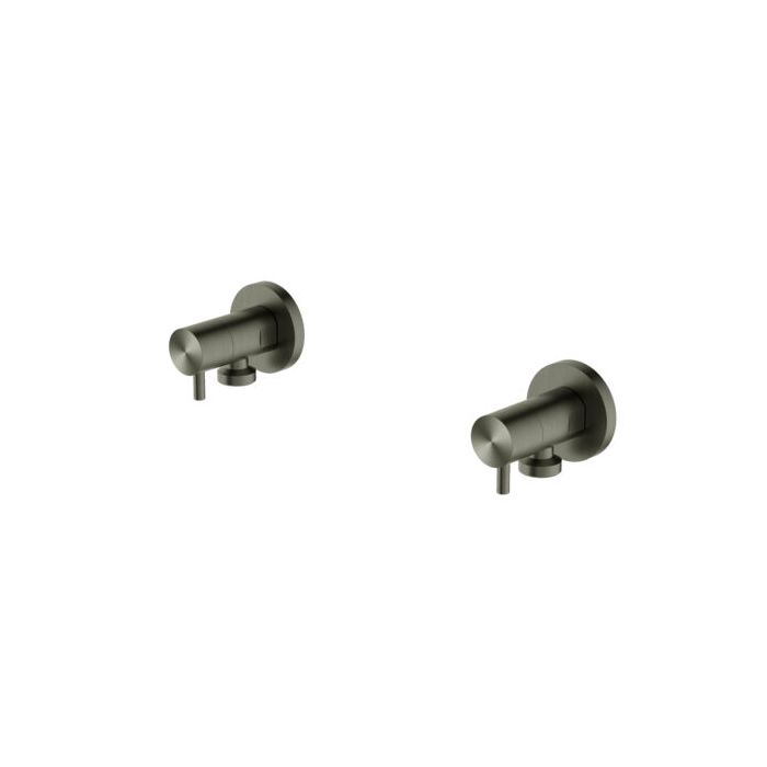 Nero Washing Machine Tap Set - Graphite