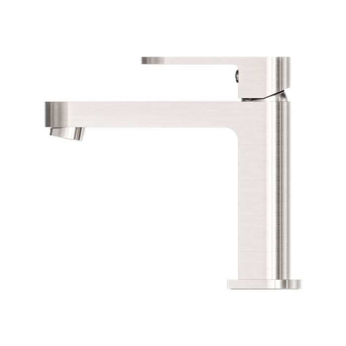 Nero Ecco Basin Mixer - Bruched Nickel