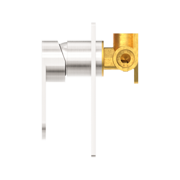 Nero Ecco Shower Mixer - Brushed nickel