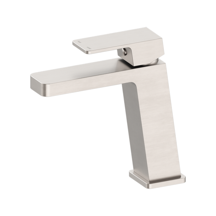 Celia Angle Basin Mixer - Brushed Nickel