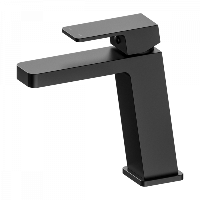 Celia Angle Basin Mixer - Matte Black