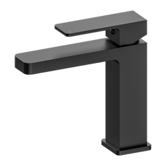 Celia Straight Basin Mixer - Matte Black