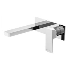 Celia Wall Combination Basin Mixer - Chrome