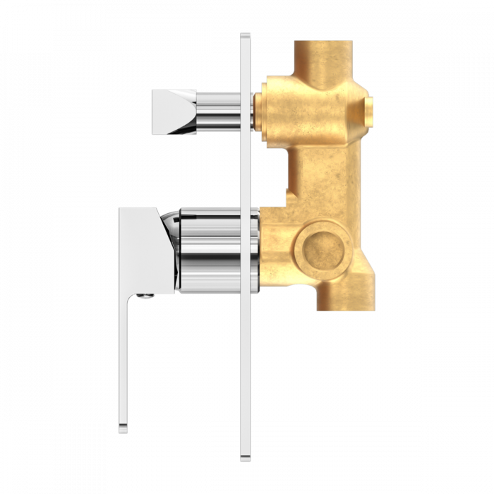 Celia Wall Mixer W / Divertor - Chrome