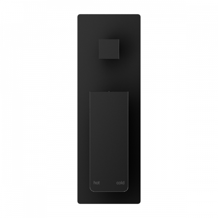 Celia Wall Mixer W / Divertor - Matte Black