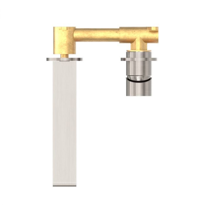 Bianca Wall (Sep Plate) Basin Mixer 187mm Spout Chrome, Matte Black, Gun Metal Grey, Brushed Nickel, Brushed Gold