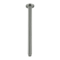 Nero Round Ceiling Arm 300mm long - Gun Metal Grey