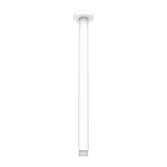 Nero Round Ceiling Arm 300mm long - Matte White