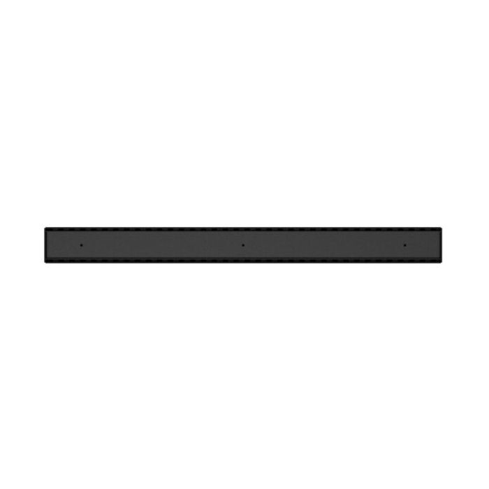 Nero 900mm Tile Insert V Channel Floor Grate 50mm Outlet - Matte Black
