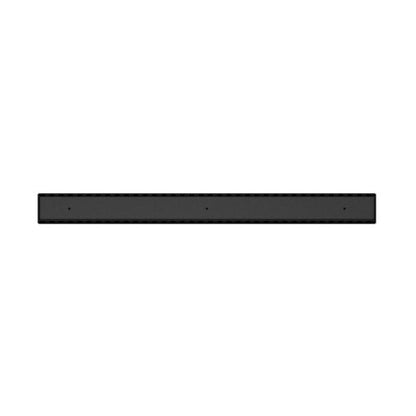 Nero 900mm Tile Insert V Channel Floor Grate 50mm Outlet - Matte Black