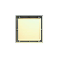 Nero Tile Insert Floor Waste 50mm Outlet - Brushed Gold