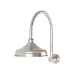 Phoenix Nostalgia Vintage Shower Arm and Rose Brushed Nickel