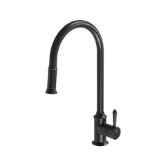 Phoenix Nostalgia Pullout Sink Mixer - Chrome, Chrome/White, Brushed Nickel, Antique Black