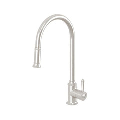 Phoenix Nostalgia Pullout Sink Mixer - Chrome, Chrome/White, Brushed Nickel, Antique Black