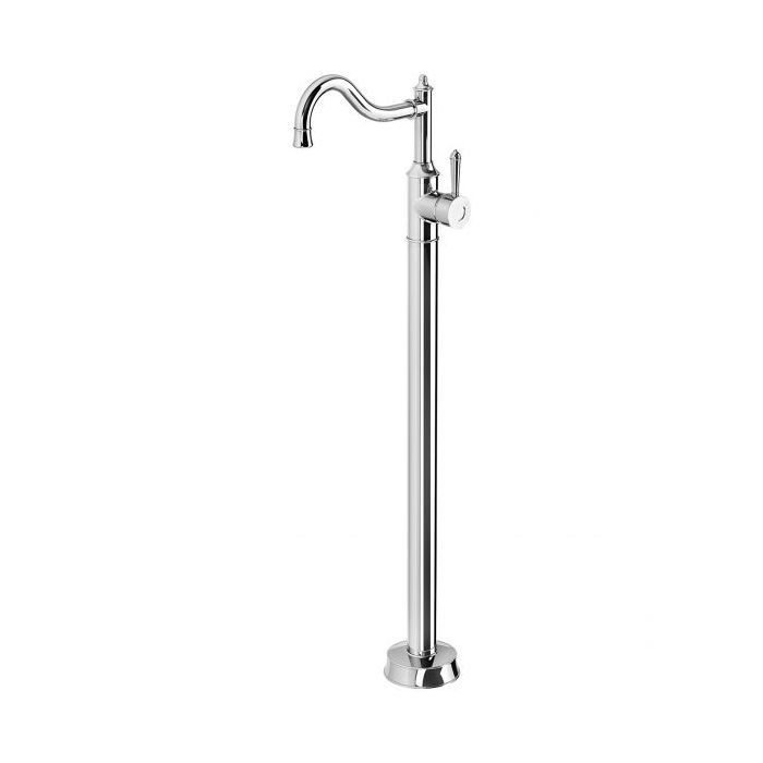 Phoenix Nostalgia Floor Mounted Bath Mixer Shepherds Crook