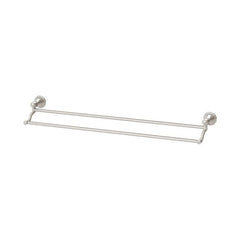 Phoenix Nostalgia Double Towel Rail 760mm - Brushed Nickel