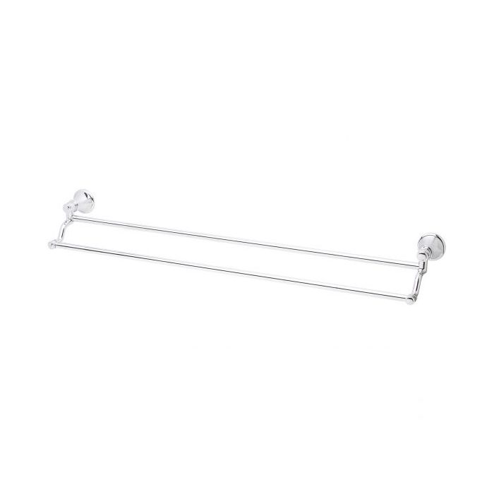 Phoenix Nostalgia Double Towel Rail 760mm - Chrome