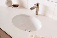 Adp Oval Gloss White Under Counter Basin