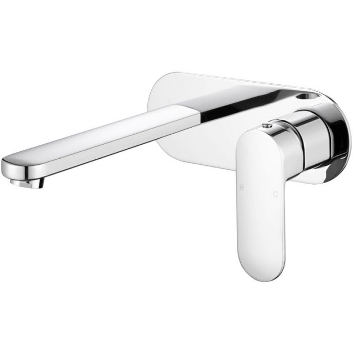 Acl Cora Wall Combination Mixer Chrome