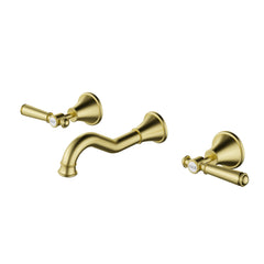ACL Clasico Bath Tap Set - Brushed Gold
