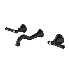 ACL Clasico Bath Tap Set - Matte Black