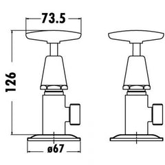 Acl PGNZ03 Washing Machine Taps