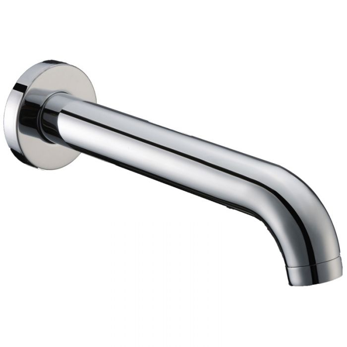 Acl Yale Curved 160mm Chrome Bath Spout