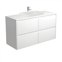 Fienza 1200mm Sarah Semi Inset Wall Hung Vanity