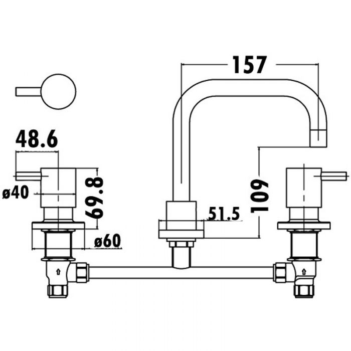 Acl PJK90NZ04 Basin Set