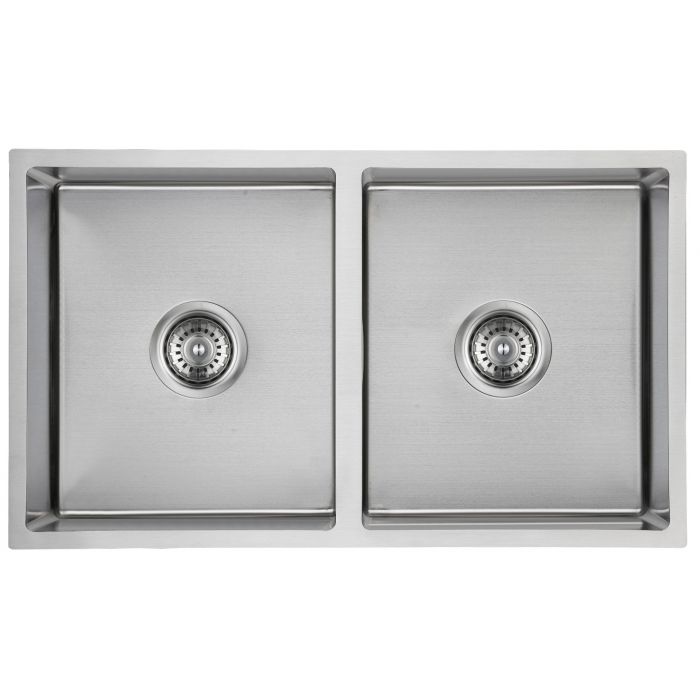 Acl Cora 750mm x 440mm Double Bowl Kitchen Sink