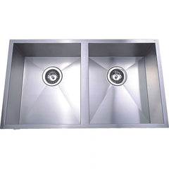 ACL 760mm x 440mm Rosa Double Bowl Sink Above Counter / Undermount