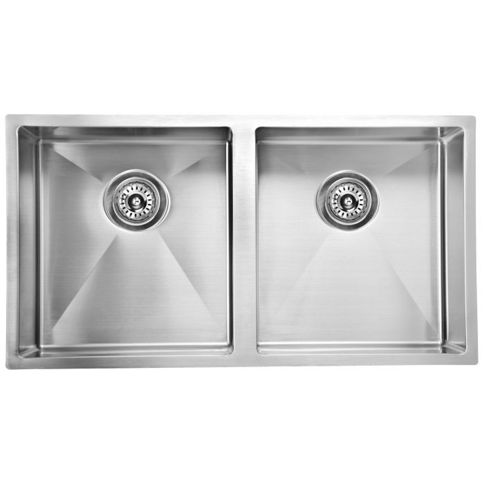 Acl Eden 880mm x 440mm Double Bowl Kitchen Sink