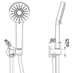 Acl Maya Shower On Bracket
