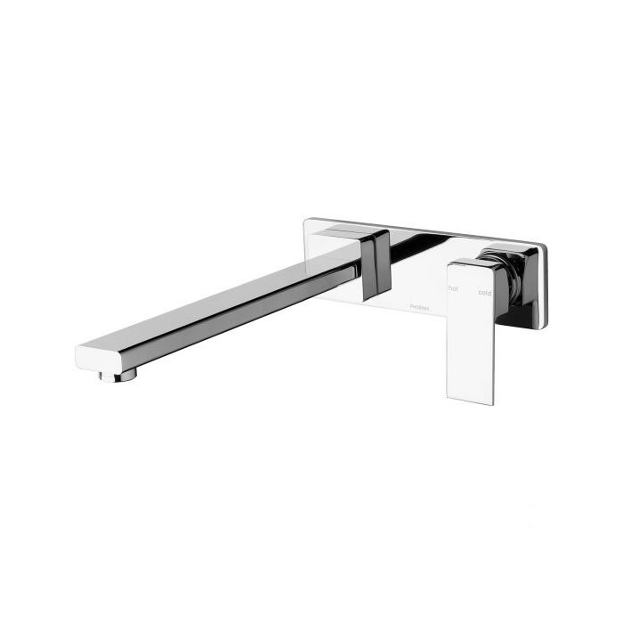 Phoenix Radii Wall Bath Mixer Set 280mm