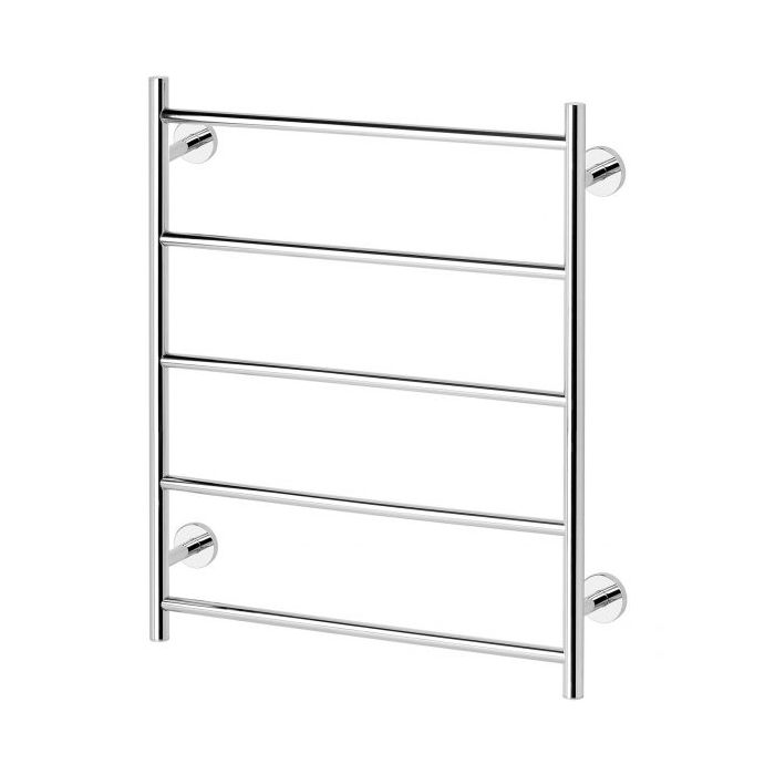 Phoenix Radii Towel Ladder 550 x 740mm Round Plate - Chrome