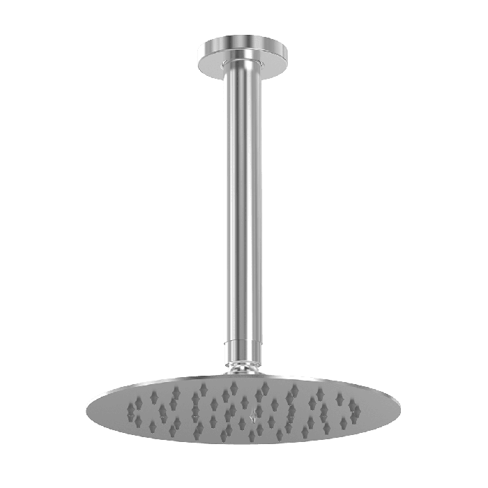Abey Gareth Ashton 316SS 200mm Ceiling Shower Arm and 200mm Rose