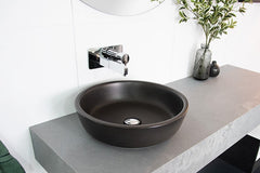 Adp Resort Matte Black Above Counter Basin