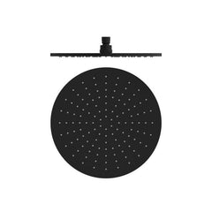 Nero Round 300mm Shower Rose - Matte Black