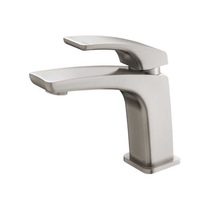 Phoenix Rush Basin Mixer Brushed Nickel